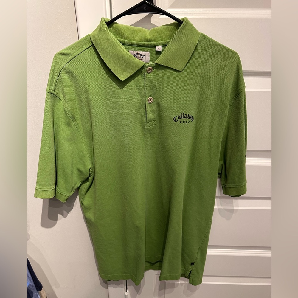 Callaway men’s Green Golf Polo Shirt
